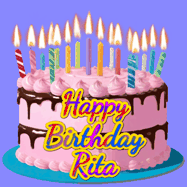 Happy Birthday Rita GIF