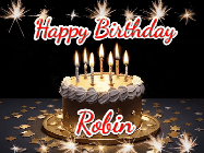 Happy Birthday Robin GIF