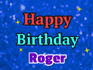 Happy Birthday Roger GIFs