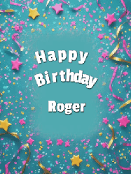 Happy Birthday Roger GIF