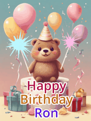 Happy Birthday Ron GIF