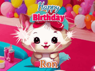 Happy Birthday Ron GIF