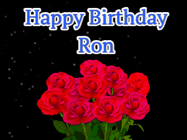 Happy Birthday Ron GIF