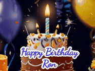 Happy Birthday Ron GIF