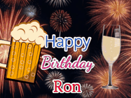 Happy Birthday Ron GIF