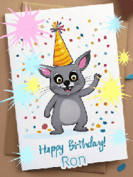 Happy Birthday Ron GIF
