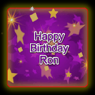 Happy Birthday Ron GIF