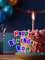 Happy Birthday Ron GIF