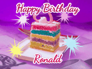 Happy Birthday Ronald GIF