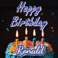 Happy Birthday Ronald GIF