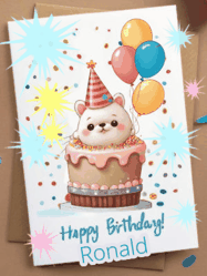 Happy Birthday Ronald GIF