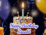 Happy Birthday Ronald GIF