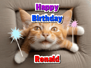 Happy Birthday Ronald GIF
