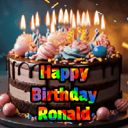 Happy Birthday Ronald GIF