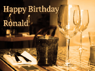 Happy Birthday Ronald GIF