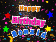 Happy Birthday Ronald GIF
