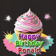 Happy Birthday Ronald GIF