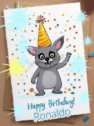 Happy Birthday Ronaldo GIF