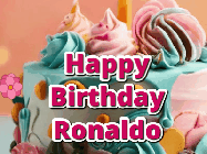 Happy Birthday Ronaldo GIF