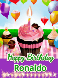 Happy Birthday Ronaldo GIF