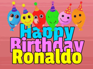 Happy Birthday Ronaldo GIF