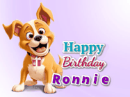 Happy Birthday Ronnie GIF