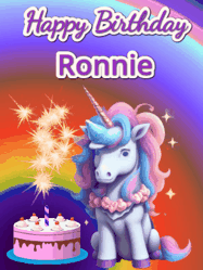 Happy Birthday Ronnie GIF