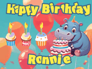 Happy Birthday Ronnie GIF