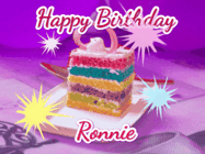 Happy Birthday Ronnie GIF