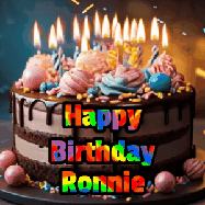 Happy Birthday Ronnie GIF
