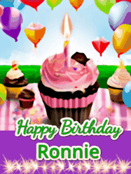 Happy Birthday Ronnie GIF