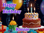 Happy Birthday Ronnie GIF