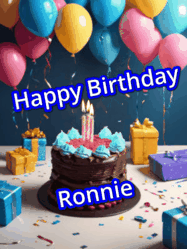 Happy Birthday Ronnie GIF