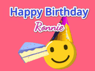Happy Birthday Ronnie GIF