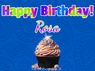 Happy Birthday Rosa GIF
