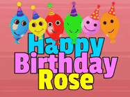 Happy Birthday Rose GIF