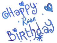 Happy Birthday Rose GIF
