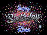 Happy Birthday Rose GIF