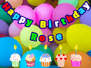 Happy Birthday Rose GIF