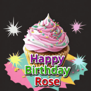 Happy Birthday Rose GIF