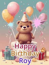 Happy Birthday Roy GIF