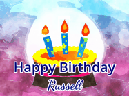 Happy Birthday Russell GIF