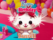 Happy Birthday Russell GIF