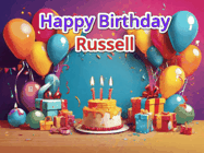 Happy Birthday Russell GIF