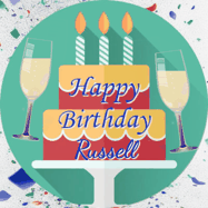 Happy Birthday Russell GIF