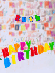 Happy Birthday Ruth GIF