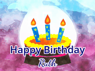 Happy Birthday Ruth GIF