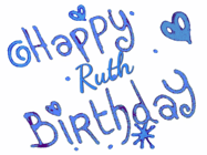 Happy Birthday Ruth GIF