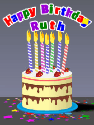 Happy Birthday Ruth GIF