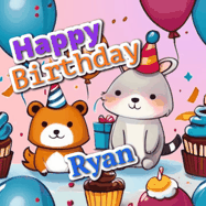 Happy Birthday Ryan GIF